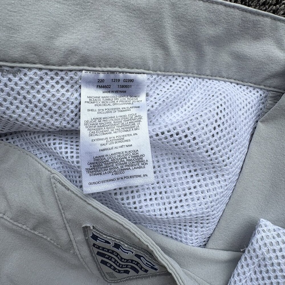 Columbia Men's Performance Fishing PFG Shorts, 40/ Ins 10" - Picture 8 of 8
